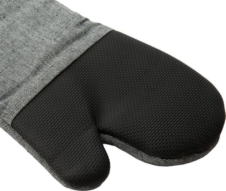 Image du produit Casativo Set noble de gants de four et de maniques (5% Polyamide, 12 % Visqueux, 50% polyester, 33 % Coton)