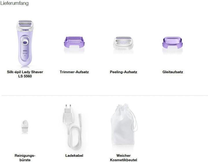 Actual product image Braun Silk-épil LS 5560