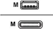 Produktbild Huddly USB 3 Type C to A Cable (0.60 m, USB 3.2 Gen 1)