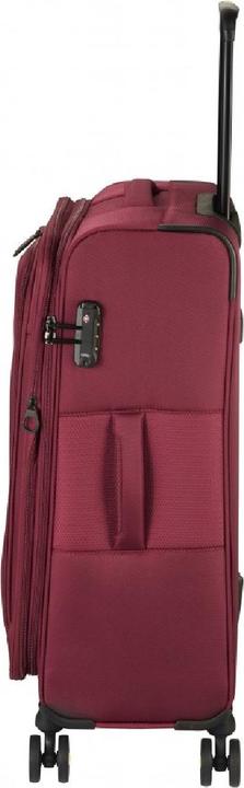 Image du produit D&N Travel Line 9704 4 roues trolley M 68 cm avec soufflet extensible (75 l, M (50 - 90l))