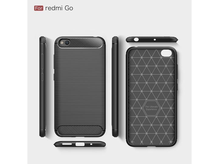 Actual product image Screenguard Xiaomi Redmi Go Cover Carbon Brushed Soft TPU (Xiaomi Redmi Go)