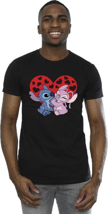 Produktbild Disney Lilo & Stitch Hearts TShirt (XL)