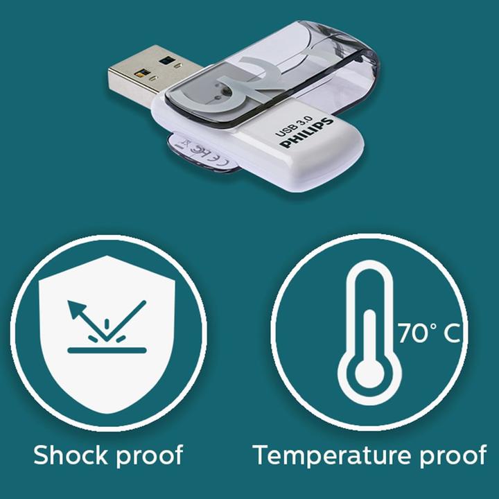 Produktbild Philips Vivid Edition (32 GB, USB-A, USB 3.1)