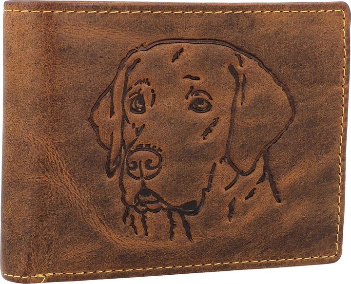 Immagine prodotto Greenburry Portafoglio vintage con segno della stella in pelle 12 cm