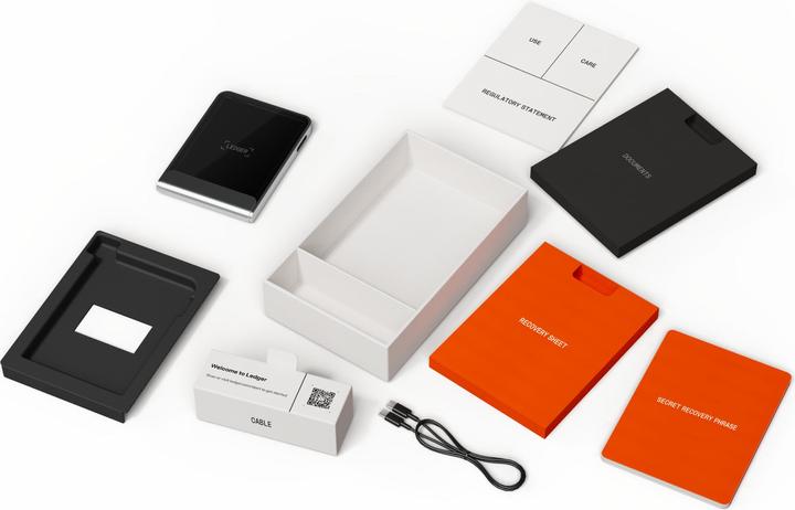 Produktbild Ledger Flex (Weitere, Ripple, Bitcoin, Litecoin, Cardano, TRON, Bitcoin Cash, Ethereum Classic, Dogecoin)
