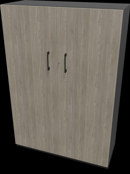 Wood decor grey with structure, Black, Dark grey