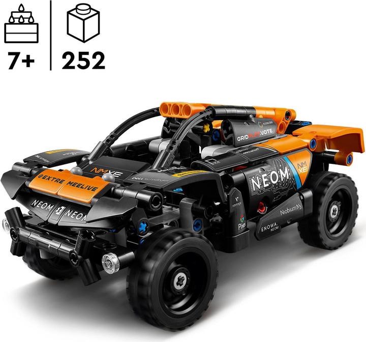 Produktbild LEGO NEOM McLaren Extreme E Race Car (42166, LEGO Technic)