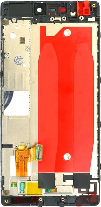 Actual product image OEM Display Unit + Frame for Huawei P8 black (Display, Huawei P8)