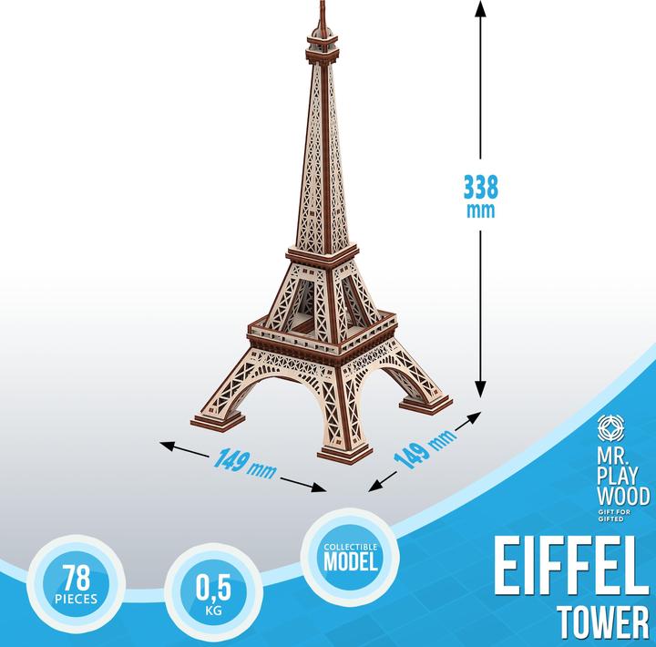 Produktbild Mr Playwood Mr. Playwood: Eiffel Tower