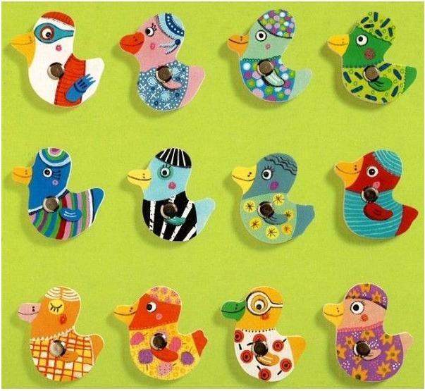 Actual product image Djeco Magnet game Fishing Duck (Multilingual)