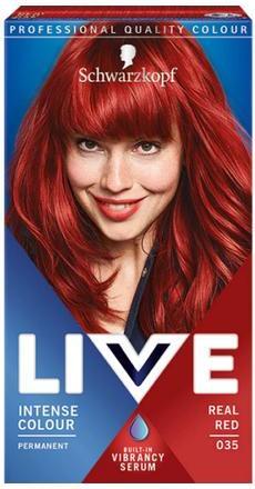 Schwarzkopf LIVE Intense Colour (035 Real Red)