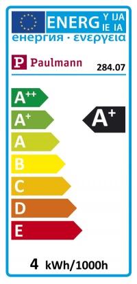 Energie-Label Paulmann Kolben ST64 Vintage (E27, 4 W, 250 lm, 1 x)