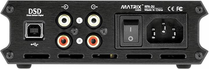 Actual product image Matrix Audio M-Stage HPA-3U+ (USB-DAC, gain switch)