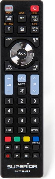 Superior SUPTRB007 (Telecomando specifico per il dispositivo, Infrarossi)