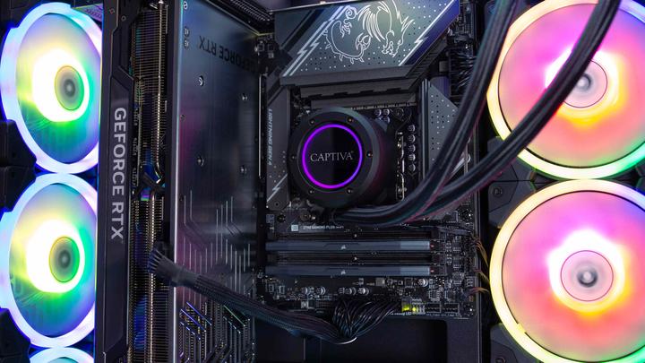 Immagine prodotto Captiva PC Highend Gaming R83-476 (Ryzen 7 7800X3D/RTX4070 Super 12GB GDDR6X/SSD 2TB/64GB/WLAN/Windows 11 H (AMD Ryzen 7 7800X3D, 65.54 GB, 2000 GB, GeForce RTX 4070 Super)