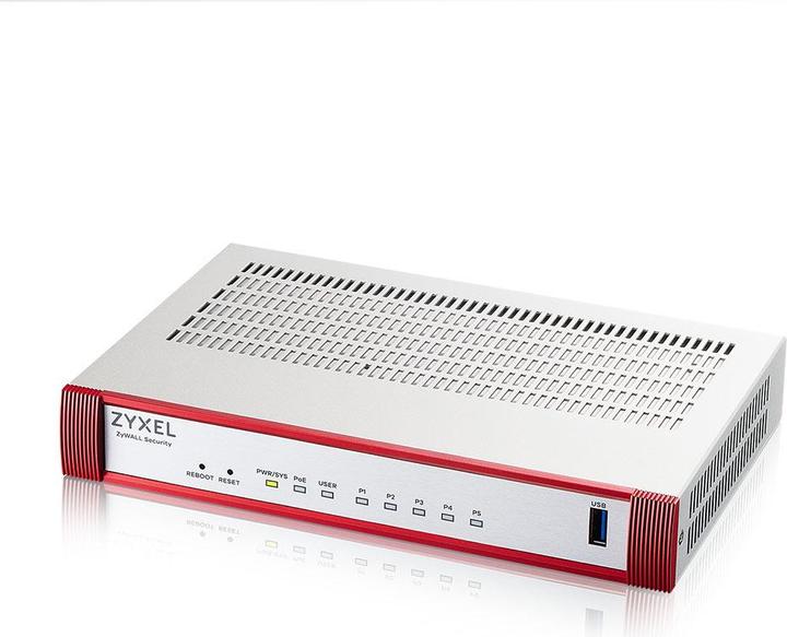 Actual product image Zyxel Router USGFLEX50HP Gold bundle