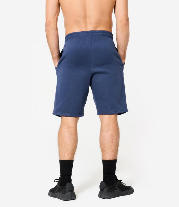 Immagine prodotto Domyos Shorts Herren Baumwollgewebe mit Taschen - dunkelblau (L)