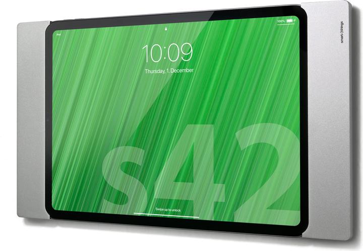 Immagine prodotto smart things sDock Fix s42, argento - supporto a parete/stazione di ricarica per iPad 10. gen. 10.9, pollici 2022