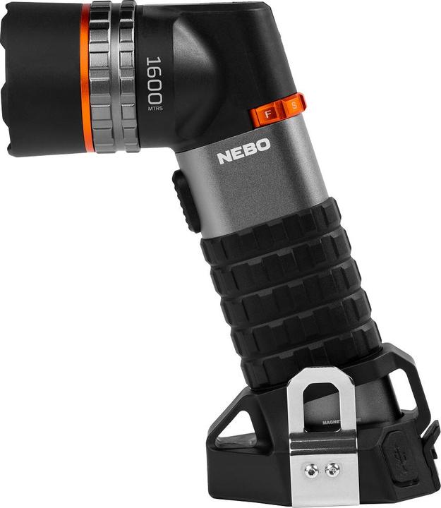 Produktbild Nebo LUXTREME SL100, Scheinwerfer, 1.600 Meter Reichweite, Lithium-Ionen Akku, 9000 mAh, 3.7V, USB (16 cm, 525 lm)