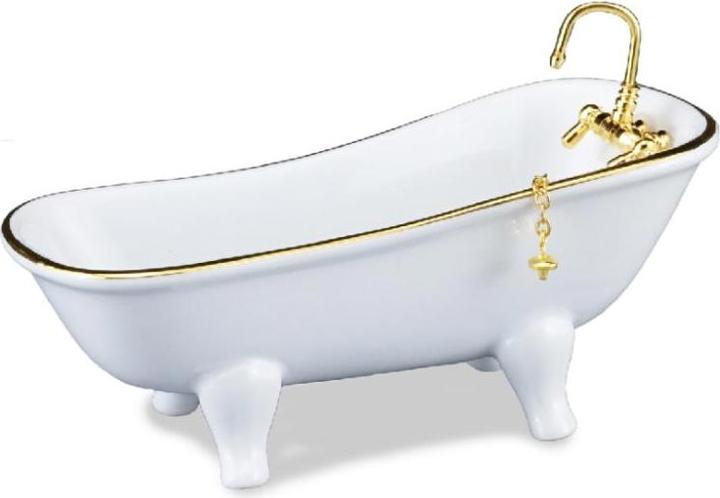 Immagine prodotto Reutter 001.767/1 - Vasca da bagno, bianca, in miniatura