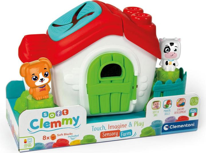 Produktbild Clementoni Baby Clemmy - Sensory Farm mit Blöcken (17767)