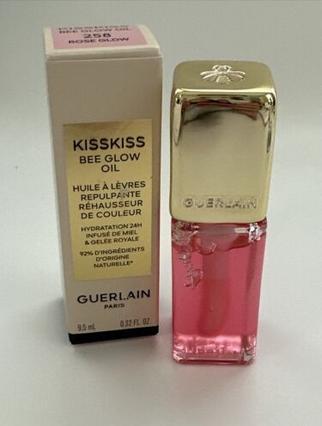 Produktbild Guerlain KissKiss 24 Bee Glow Oil 258 Rose 9.5 ml (809 Lavender Glow)