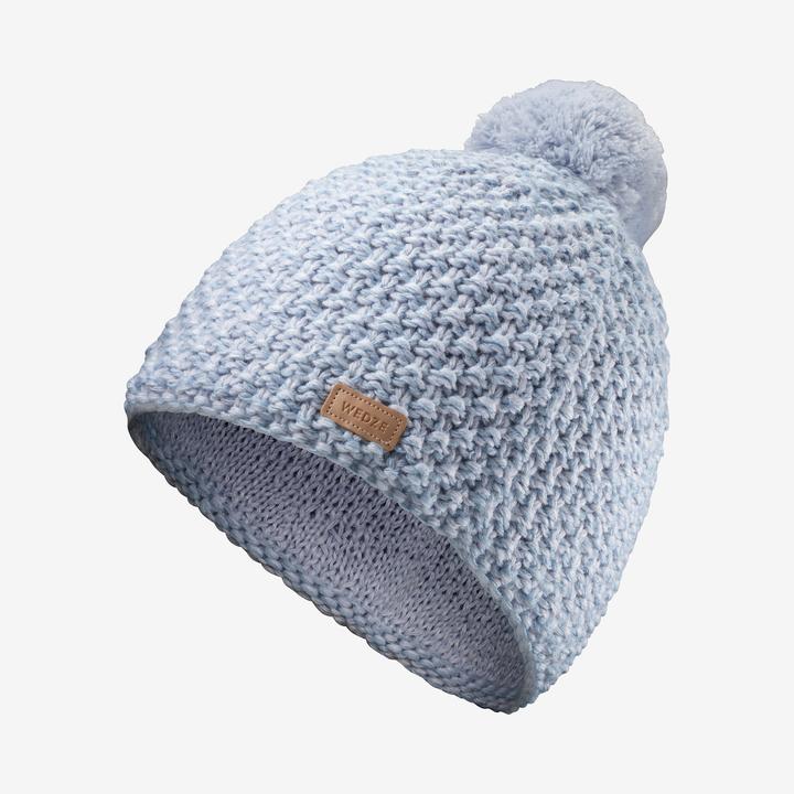 Produktbild Wedze Skimütze Erwachsene Made in France - Timeless hellblau (One Size)