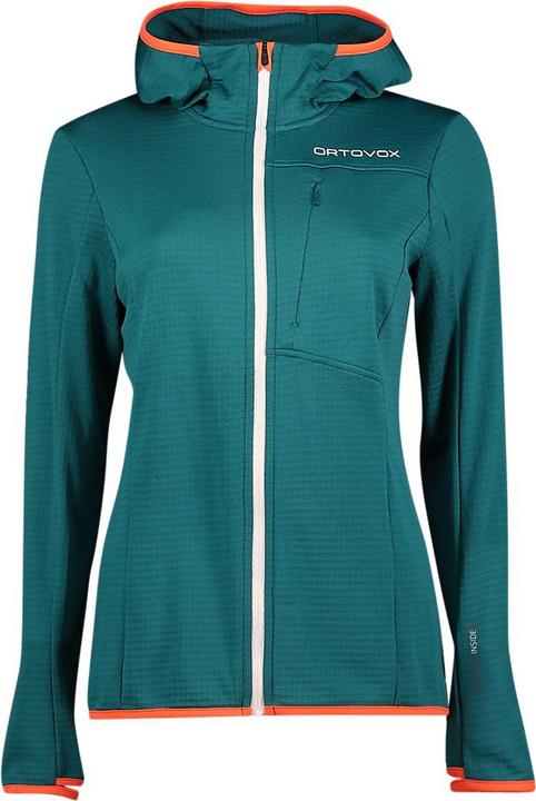Produktbild Ortovox Fleece Light Grid Hoodie Damen Midlayer (XS)