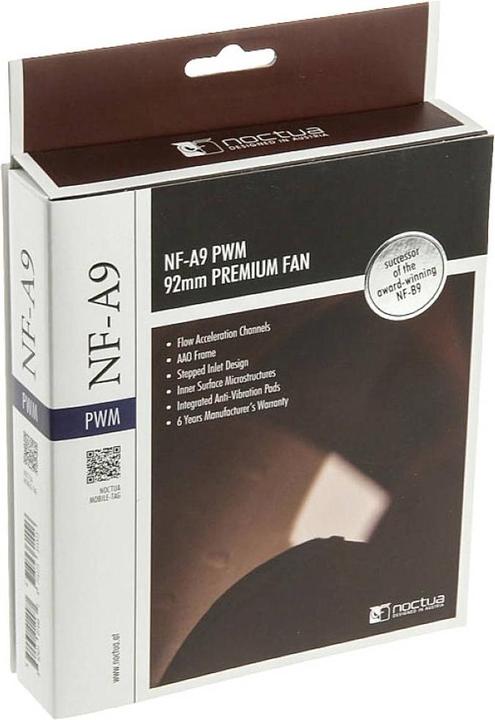 Immagine prodotto Noctua Nf-A9 Pwm (92 mm, 1 x)