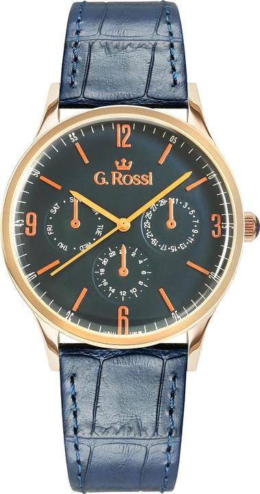 Produktbild Gino Rossi watch 10737A-6F3 (zg258f) blue (42 mm)