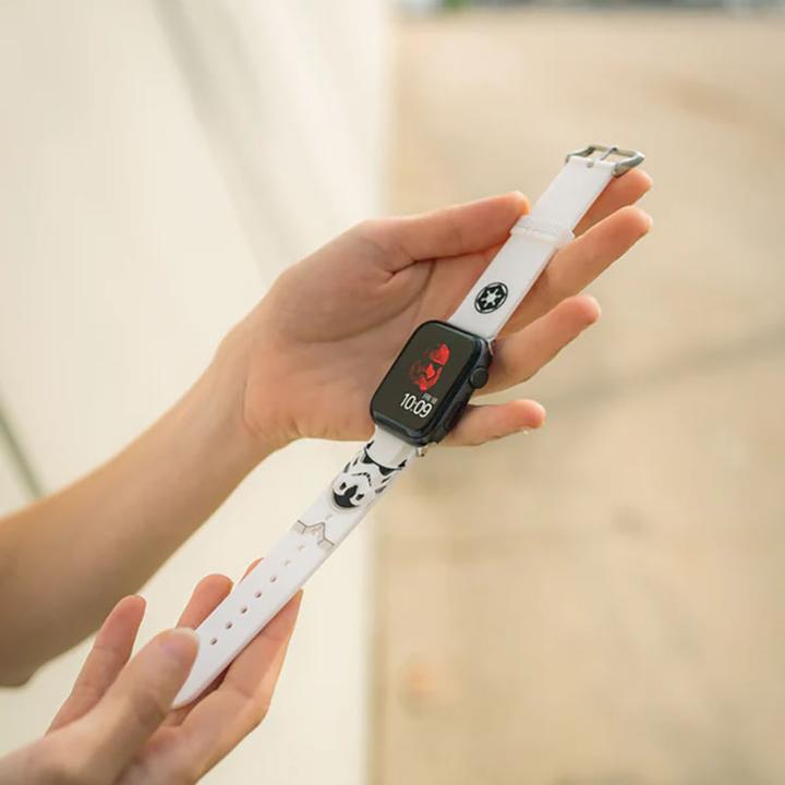 Image du produit Moby Fox Bracelet Smartwatch Star Wars Stormtrooper 22 mm (22 mm, Acier inoxydable, Silicone)