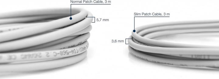 Image du produit Digitus Câble de raccordement fin CAT 6A U/FTP (U/FTP, CAT6a, 3 m)