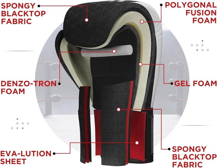 Actual product image Rdx Boxing Gloves REX F4 (10 OZ, 10)