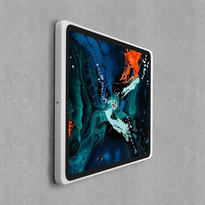 Actual product image Displine Dame Wall 2.0 wall mount for iPad Pro 12.9 (4th/5th/6th gen.), white