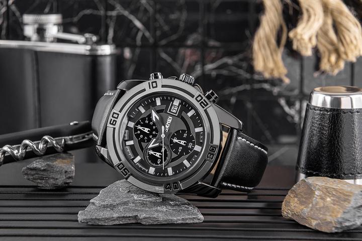 Actual product image Skmei 9156SIBK Herrenuhr + BOX