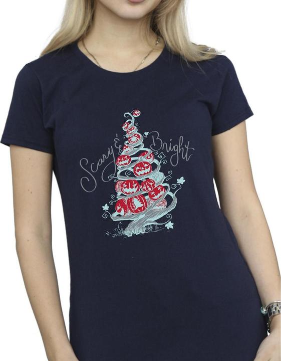 Immagine prodotto Disney The Nightmare Before Christmas Scary & Bright Maglietta Donna (S)