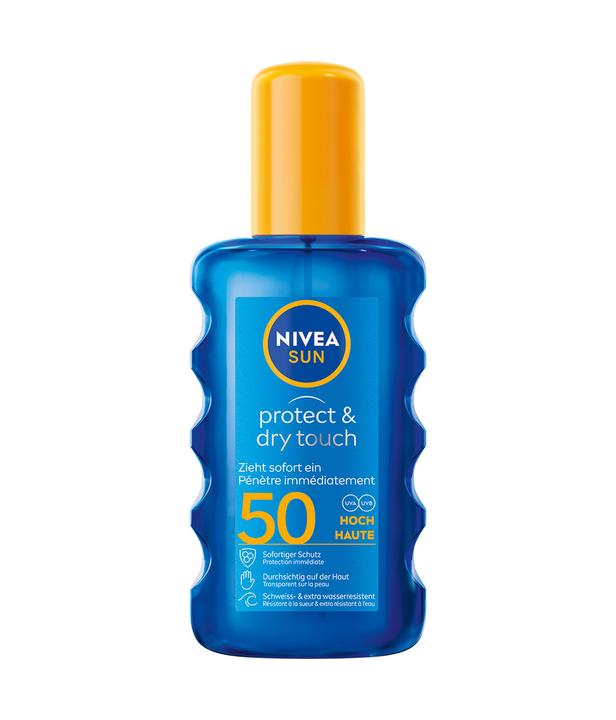 NIVEA Sun Protect & Dry Touch (Sun spray, SPF 50, 200 ml, 220 g)