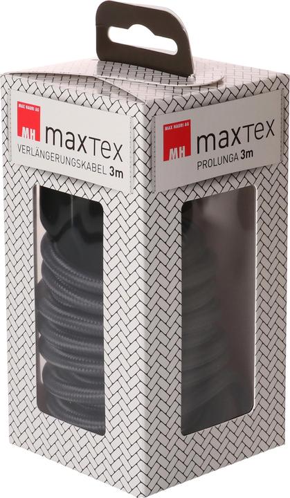 Actual product image Max Hauri maxTEX textile extension H05VV-F3G1.0 (3 m, 3-pole)
