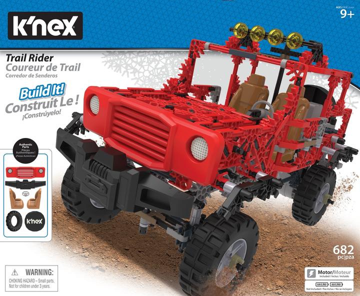Actual product image K'Nex Building Set 15222 Trail Rider Construction Kit Building Toy, Multicoloured