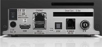 Produktbild Vu+ Zero 4K (1 GB, DVB-C/T2, CI-Schacht)