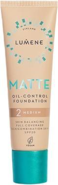Produktbild Lumene Matte Oil-Control Foundation Spf20 2 Medium 30ml