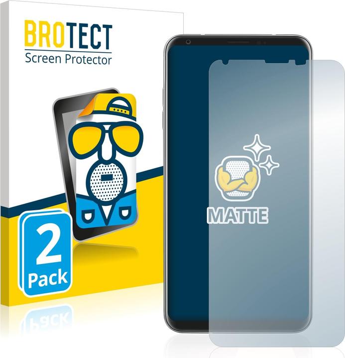 Produktbild BROTECT Entspiegelungs-Schutzfolie Displayschutz Matt (2 Stück, LG V30)