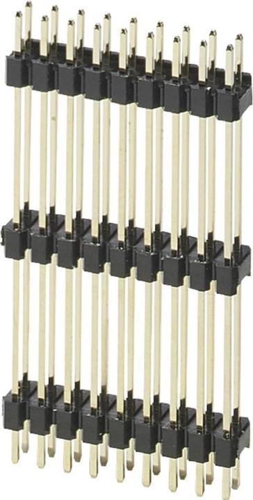 Produktbild Phoenix Contact PSTD 0,65X0,65/18-3IS-2,54 Raspberry Pi® Stiftleiste Schwarz Pas