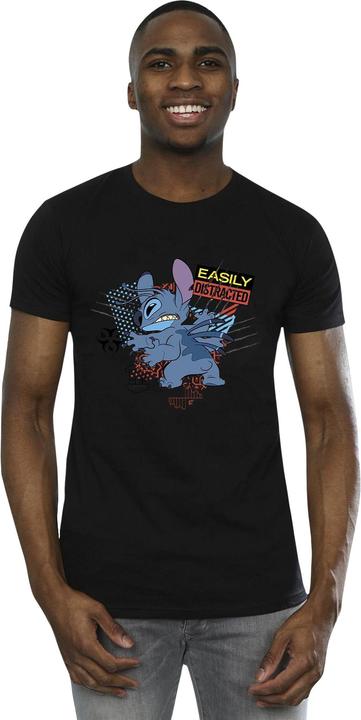 Produktbild Disney Lilo And Stitch Easily Distracted TShirt (XL)