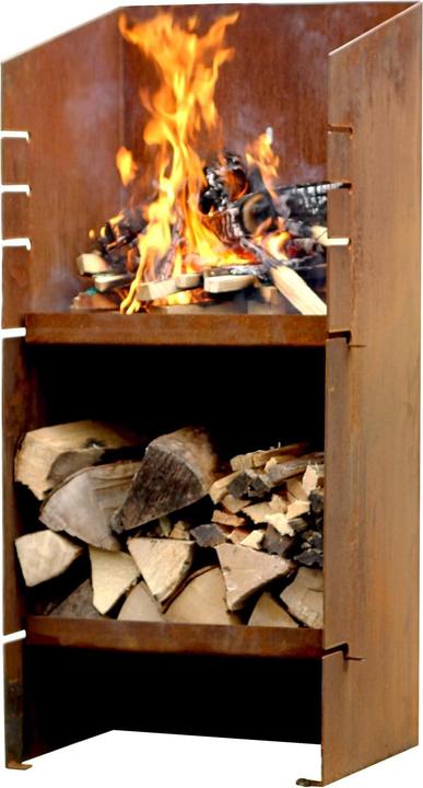 Actual product image Nouvel Fire column Trapez Corten (45 cm)