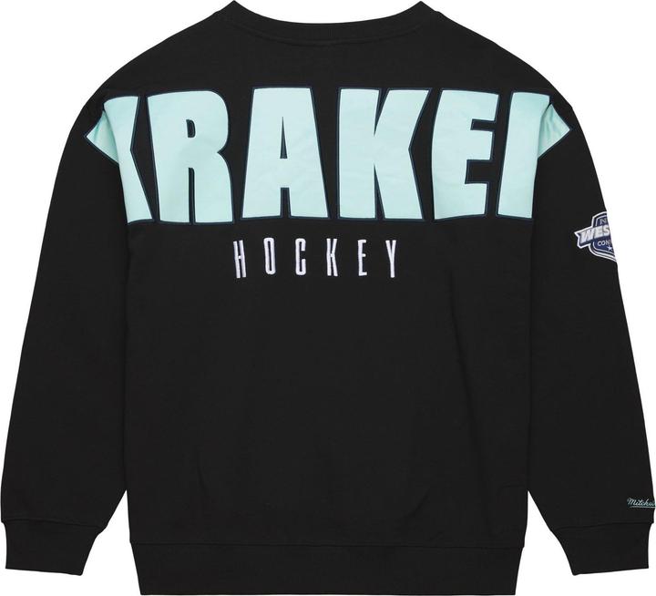 Actual product image Mitchell & Ness Fashion fleece jumper Seattle Kraken (L)