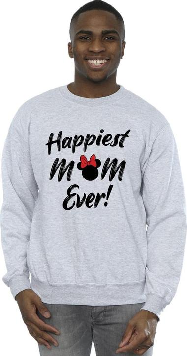 Immagine prodotto Disney Minnie Mouse Happiest Mom Ever Felpa Uomo (XXL)