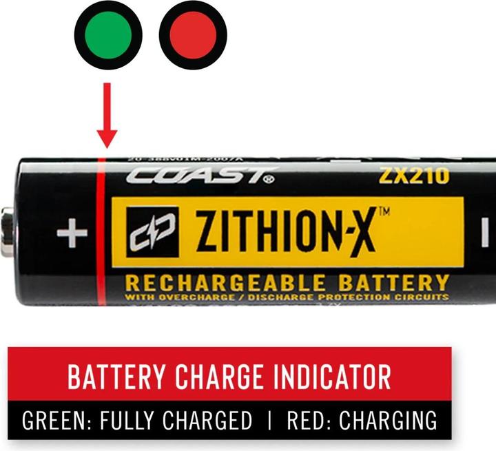 Productafbeelding Coast ZX210 oplaadbare batterij voor HX5 en HP1