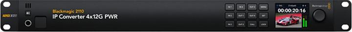 Produktbild Blackmagic 2110 IP Converter 4x12G PWR