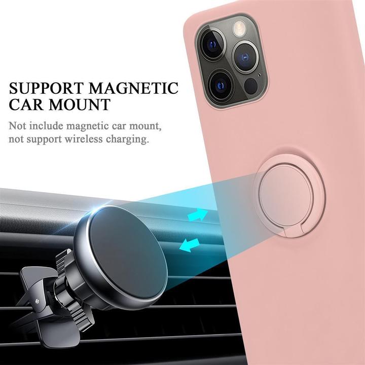 Image du produit Cadorabo TPU Liquid Ring Silicone Case Cover (Apple iPhone 13 mini)
